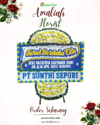 Papan Bunga Duka di Lamaran