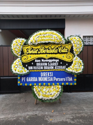 Papan Bunga Duka di Lamaran