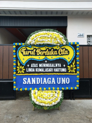 Papan Bunga Duka di Lamaran